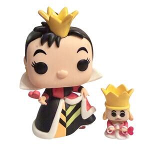 Funko Disney Red Queen of Hearts King Lot Set Vinyl Figure Alice in Wonderland